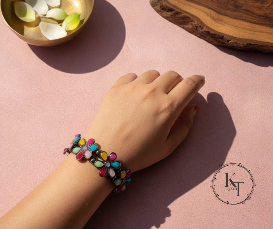 Flower-Link Bracelet